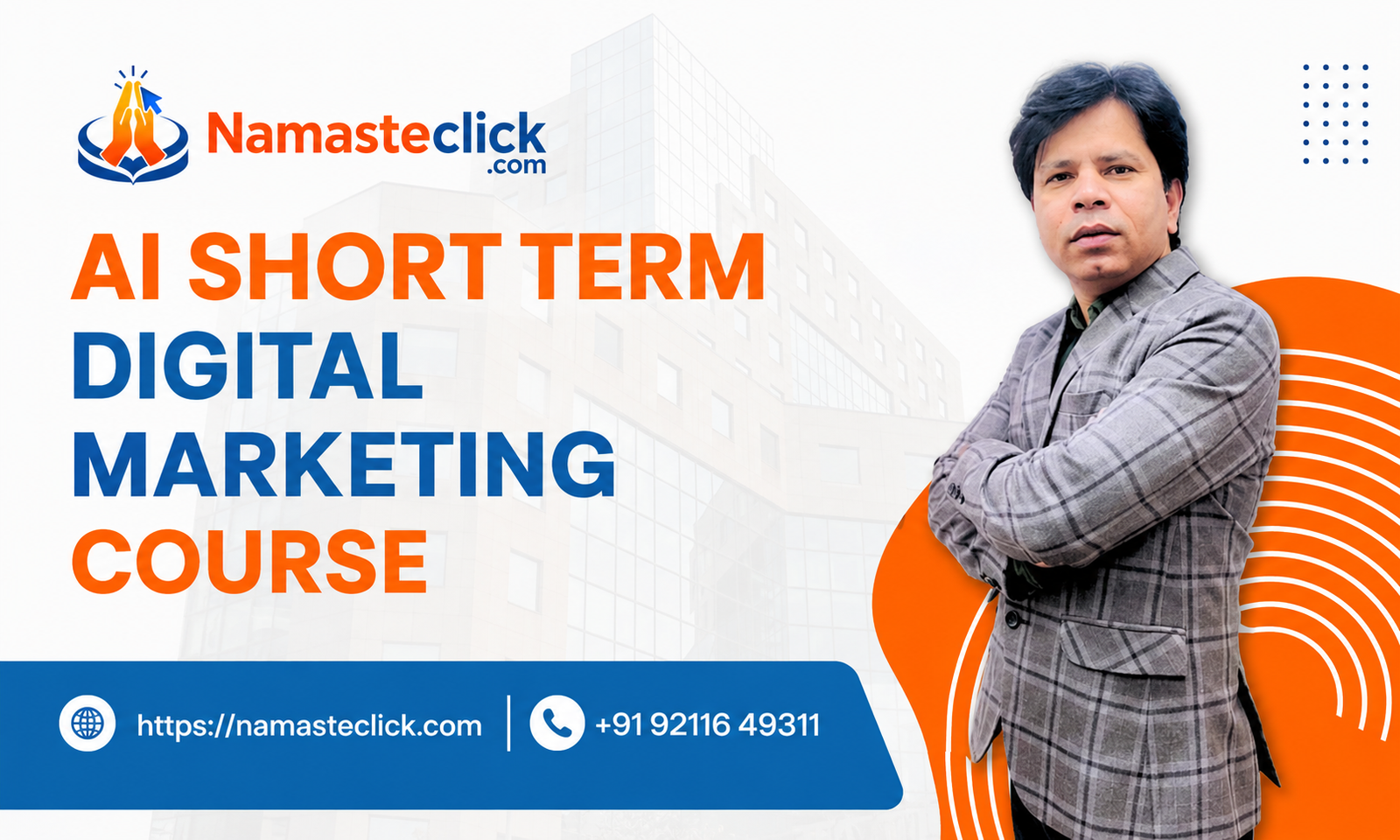 Ai Sort term Digital Marketing course in delhi
