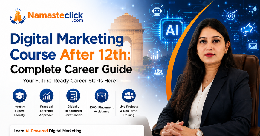 After 12th AI digital marketing course